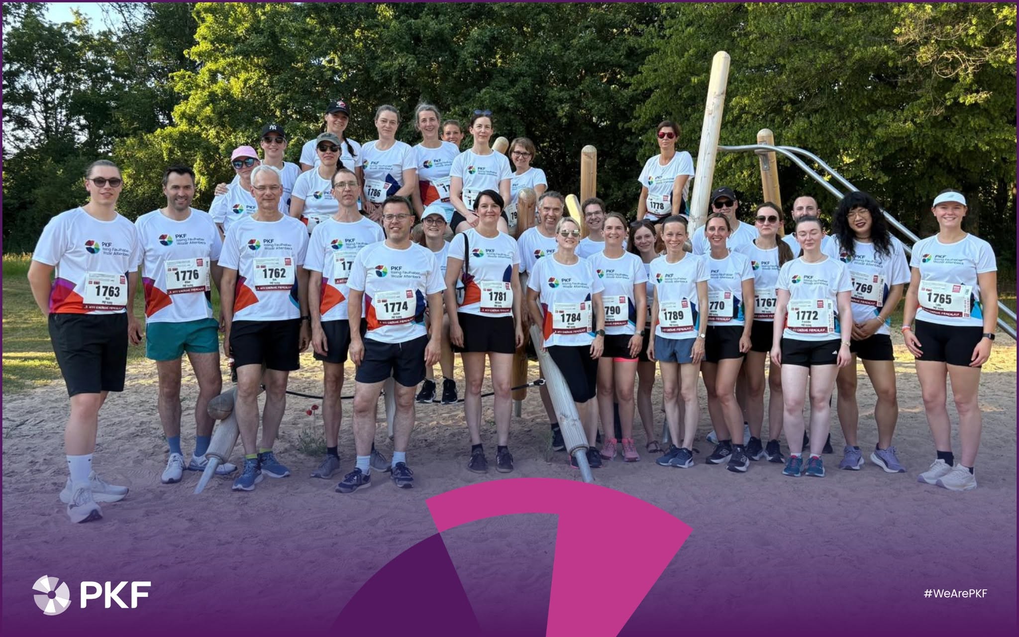 PKF Issing beim WVV Energie Firmenlauf 2026 in Würzburg